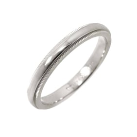 Tiffany & Co. Milgrain Band Ring, 3mm Wide, Platinum, Together, Ring