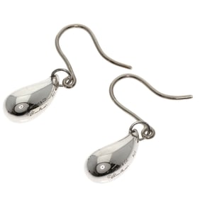 Tiffany & Co. Teardrop Earrings, Silver, Women's