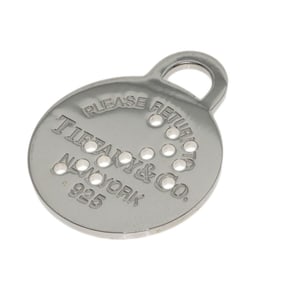 Tiffany Return to Round Tag Sagittarius Pendant Top in Silver for Women, TIFFANY & Co.