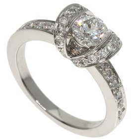 Tiffany & Co. Ribbon Solitaire Diamond Ring in Platinum PT950 for Women