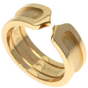 Cartier C2 Ring #49 18K Yellow Gold Women's