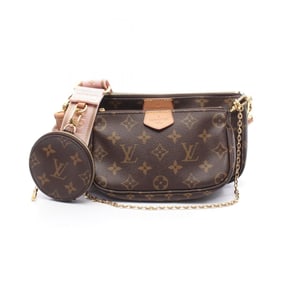 Louis Vuitton Multi Pochette Accessoires Shoulder Bag, Coated Canvas and Leather, Monogram, Women's,