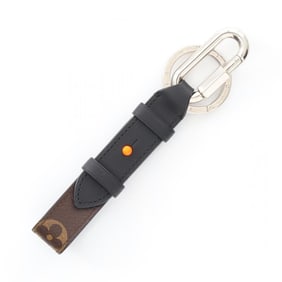 Louis Vuitton Porte-Clés Dragonne Charm Accessory, Leather Monogram, Men's, Brown/Black, MP2293