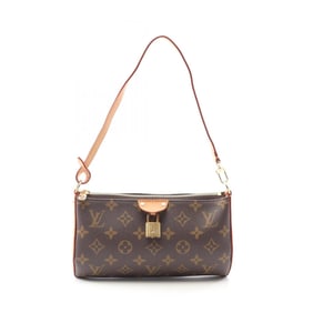 Louis Vuitton Tillet Mini Pochette Shoulder Bag in Coated Canvas and Leather with Monogram Design,