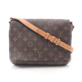 Louis Vuitton Musette Tango Short Strap Shoulder Bag in Coated Canvas and Leather with Monogram