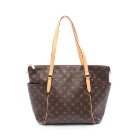 Louis Vuitton Totally MM Tote Bag, Coated Canvas and Leather, Monogram, Women's, Brown, M56689