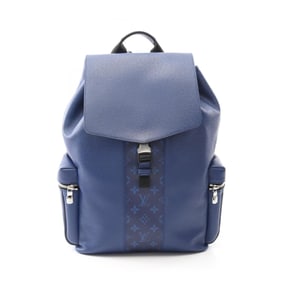Louis Vuitton Monogram Eclipse Cobalt Backpack in Leather and Coated Canvas with Taiga Rama Design,