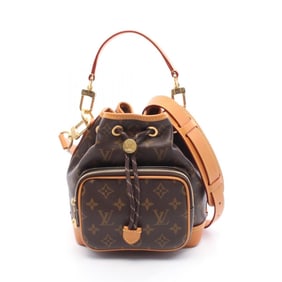 Louis Vuitton Noe Cargo Handbag, Coated Canvas and Leather, Monogram, Women's, Brown, M14017