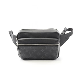 Louis Vuitton Men's Taiga Rama Bum Bag, Outdoor Waist Body Coated Canvas and Leather, Black, M30245
