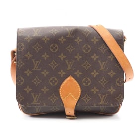 Louis Vuitton Cartesiere GM Shoulder Bag in Coated Canvas and Leather with Monogram Design, Brown,