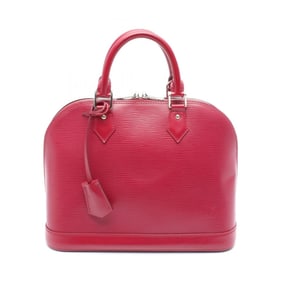Louis Vuitton Alma PM Handbag in Epi Leather, Pink, Women's, M40490