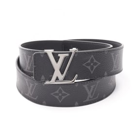 Louis Vuitton LV Initial 35mm Reversible Coated Canvas Belt for Men, Black