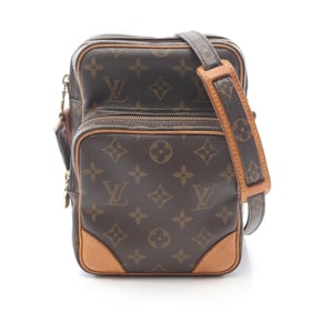 Louis Vuitton Amazon Shoulder Bag, Coated Canvas and Leather, Monogram, Women's, Brown, M45236