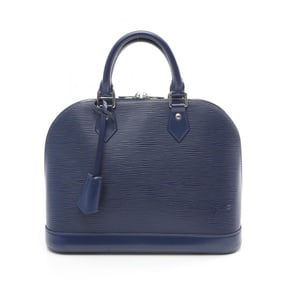 Louis Vuitton Alma PM Handbag in Epi Leather, Women's, Blue, M5214G