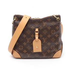 Louis Vuitton Odeon NM PM Shoulder Bag in Coated Canvas and Leather with Monogram Design, Brown,
