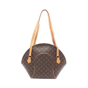 Louis Vuitton Ellipse Shopping Shoulder Bag in Coated Canvas and Leather with Monogram Design,