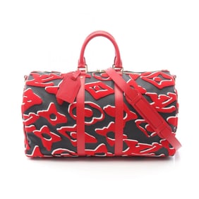 Louis Vuitton LV x UF Keepall Bandouliere 45 Boston Bag, Coated Canvas and Leather, Men's Women's,