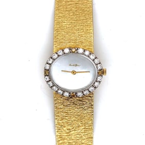 BUCHE GIROD 1970’s 18K Yellow Gold Ladies Watch