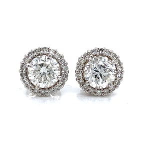 2.35 Ct. Diamond Stud Earrings