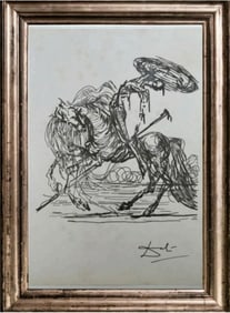 Dali Ink Study No Retreat No Surrender