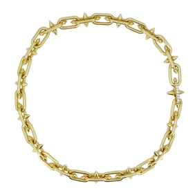 Pharrell Williams Tiffany & Co. 18k Gold Diamond Titan Necklace