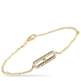 LB Exclusive 14K Yellow Gold 0.30ct Diamond Bracelet BR10310-Y