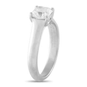 Tiffany & Co. Platinum 0.96ct Lucida Diamond Ring TI03-070825