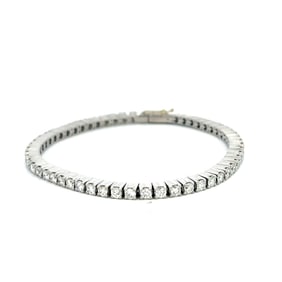 Platinum Diamond Tennis Bracelet