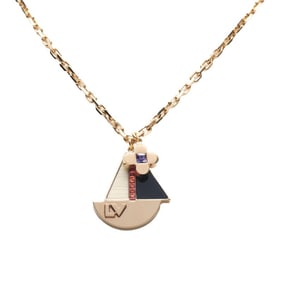 Louis Vuitton Float Your Boat Pendant Necklace M66608 in Multicolor Plated Gold for Women