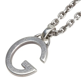 Gucci G Logo Chain Pendant Necklace 233936 SV925 Silver Women's GUCCI