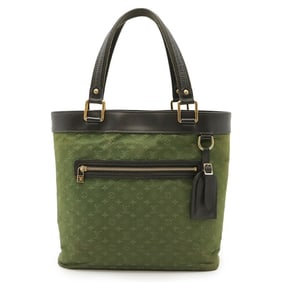 LOUIS VUITTON Monogram Mini Lucille GM Tote Bag Shoulder Canvas Leather TST Khaki Green M92681
