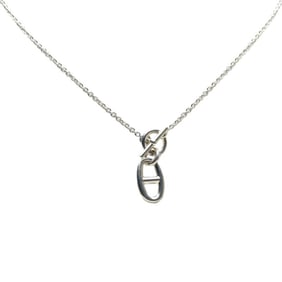 Hermes Amulet Chaine d'Ancre Necklace SV925 Silver Women's HERMES