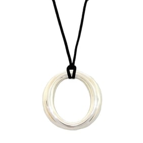 Tiffany & Co. Sebiana Necklace SV925 8.5g Silver Elsa Peretti