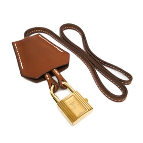HERMES Kelly Crochet Gold Plated Leather Quartz Ladies Watch