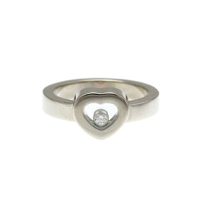 Chopard Happy Diamonds Ring 82/4354 White Gold (18K) Fashion Diamond Band Ring Silver