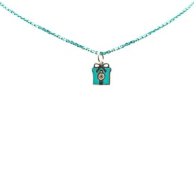 Tiffany & Co. Diamond Necklace in SV925 Silver, Gift Box, Women's