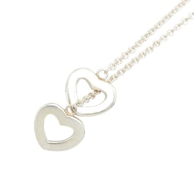 Tiffany Heart Link Lariat Necklace in 925 Sterling Silver for Women. TIFFANY & Co.