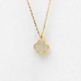 Van Cleef & Arpels Sweet Alhambra Necklace Yellow Gold (18K) Mother Of Pearl Men,Women Fashion