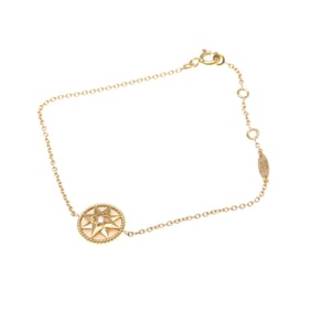 Christian Dior Rose Des Vents Bracelet Rose Quartz Pink Gold (18K) Diamond,Quartz Charm Bracelet