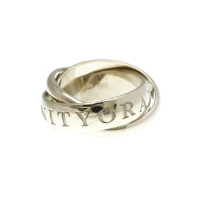 Cartier Trinity Ring 1998 Christmas Limited Edition White Gold (18K) Fashion No Stone Band Ring