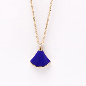 Bvlgari Diva Dream Necklace Lapis Lazuli Pink Gold (18K) Diamond,Lapis Lazuli Women,Men Fashion