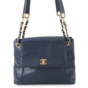 Chanel chain shoulder bag with Coco mark CHANEL