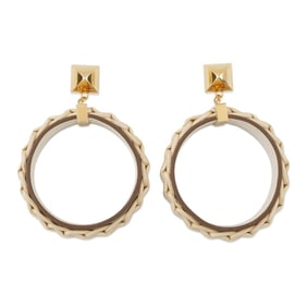 Hermes Medor Picnic GM Earrings, Nata, Vaubarenia, Willow, HERMES
