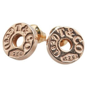 Tiffany 1837 Circle Earrings in Gold and SV925 Silver for Women. TIFFANY & Co.