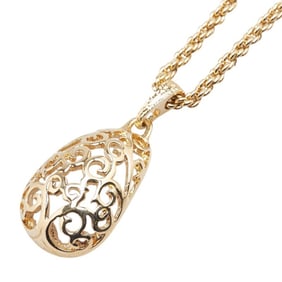 Yves Saint Laurent Saint Laurent vintage necklace, gold plated, for women.