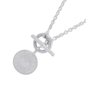 Hermes necklace amulet H Exlibris Confetti Serie SV925 silver HERMES