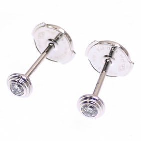 Cartier D'Amour Earrings for Women, Diamond, 1.1g, 18KWG, 750 White Gold, Diamant Léger, B8301213