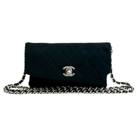 Seal No. 15 CHANEL Matelasse Coco 2011 Christmas Limited Edition Jersey Chain Mini Shoulder Bag