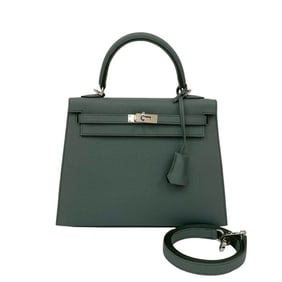 Hermes Unused, stored, D-stamped Hermès Kelly 25 Epsom leather, 2-way handbag, tote bag, shoulder