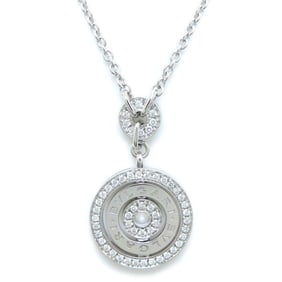 BVLGARI Astrale Cheki Necklace with Diamonds in 18K White Gold for Women, 294320